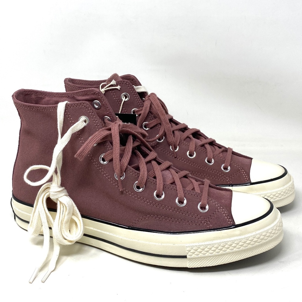Converse Chuck 70 Shoes High Top Men’s Suede Saddle Black Sneakers Size A01456C - Picture 2 of 9